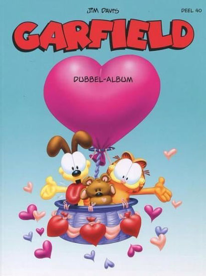 Afbeelding van Garfield dubbel-album #40 - Garfield dubbel album 040 (DE LEEUW, zachte kaft)