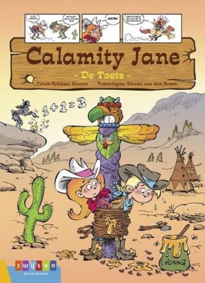 Afbeelding van Avi strip - Calamity jane de toets (ZWIJSEN, harde kaft)