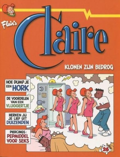 Afbeelding van Claire #26 - Klonen zijn bedrog (DIVO, zachte kaft)