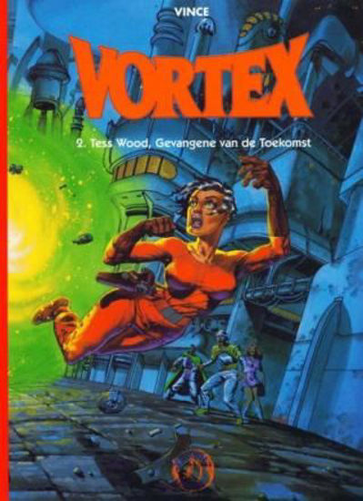 Afbeelding van Vortex #2 - Tess wood gevangene toekom (TALENT UITG, zachte kaft)