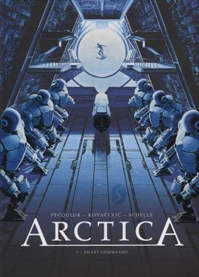 Afbeelding van Arctica #9 - Zwart commando (SILVESTER, harde kaft)