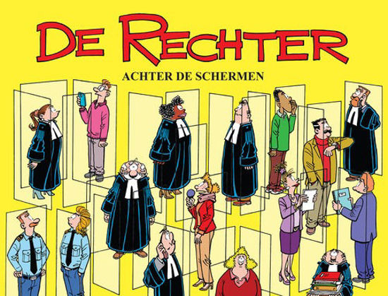 Afbeelding van Rechter #23 - Achter de schermen (JESSE CARTOONS, zachte kaft)