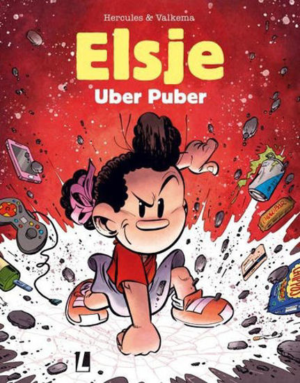 Afbeelding van Elsje #8 - Uber puber (LUITINGH, zachte kaft)