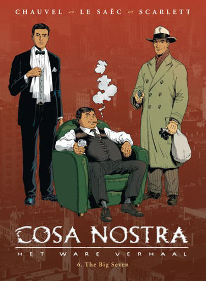 Afbeelding van Cosa nostra #6 - Big seven (SILVESTER, harde kaft)