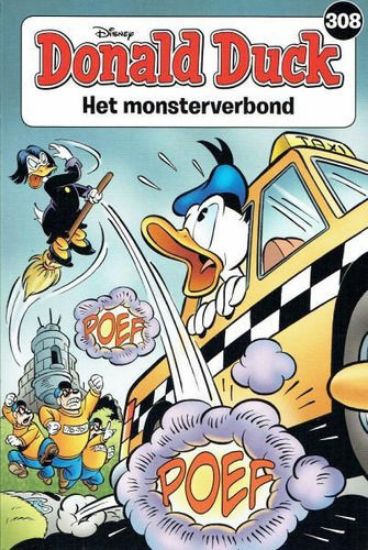 Afbeelding van Donald duck pocket #308 - Monsterverbond (SANOMA, zachte kaft)