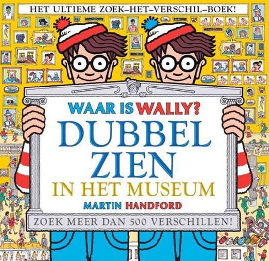 Afbeelding van Waar is wally - Dubbel zien in het museum (STANDAARD, harde kaft)