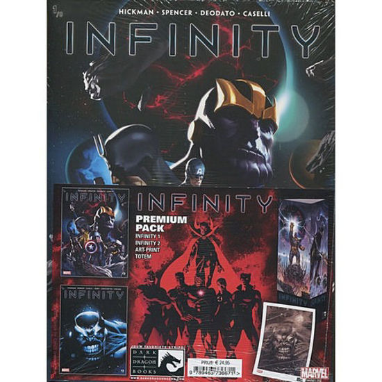 Afbeelding van Avengers infinity - Infinty premiumpack 1+2 (DARK DRAGON BOOKS, zachte kaft)