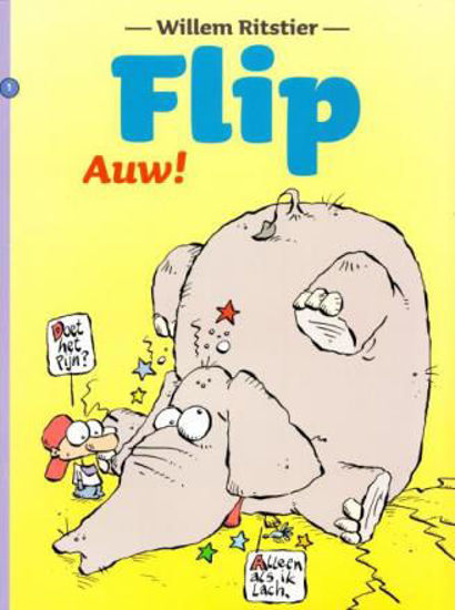 Afbeelding van Flip #1 - Auw (STRIP 2000, zachte kaft)