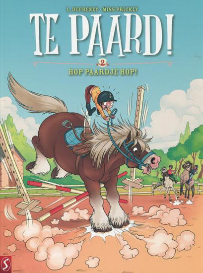 Afbeelding van Te paard #2 - Hop paardje hop (SILVESTER, zachte kaft)