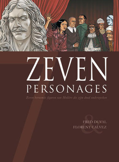 Afbeelding van Zeven... #9 - Zeven personages (SILVESTER, harde kaft)