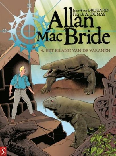 Afbeelding van Allan mac bride #4 - Eiland van de varanen (SILVESTER, zachte kaft)