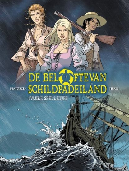 Afbeelding van Belofte van schildpadeiland #1 - Vuile spelletjes (ARBORIS, harde kaft)