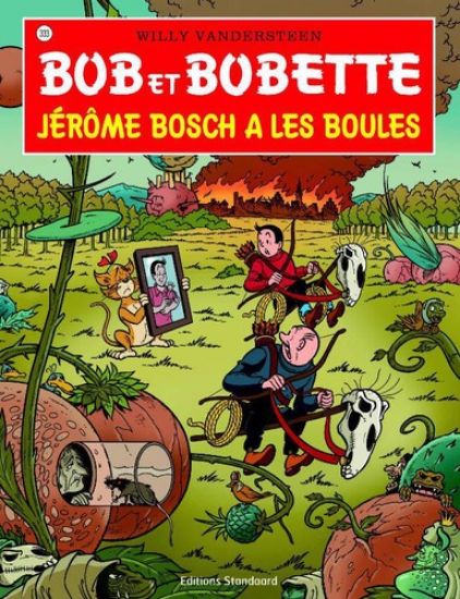 Afbeelding van Bob bobette #333 - Jerome bosch a les boules (STANDAARD, zachte kaft)