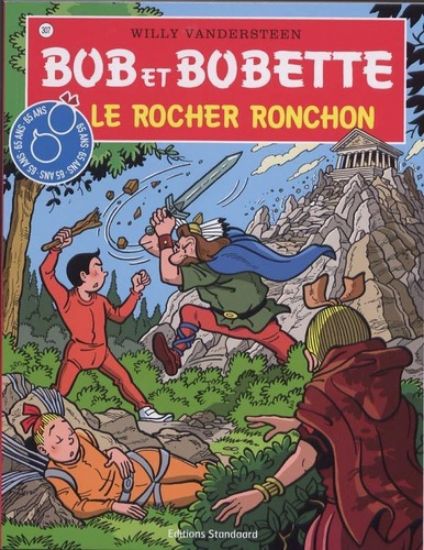 Afbeelding van Bob bobette #307 - Rocher ronchon (STANDAARD, zachte kaft)