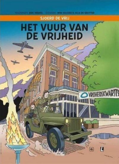 Afbeelding van Sjoerd de vrij - Vuur van de vrijheid (LUITINGH, harde kaft)