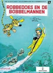 Afbeeldingen van Robbedoes #17 - Robbedoes bobbelmannen - Tweedehands (DUPUIS, zachte kaft)