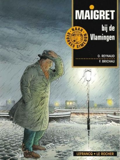Afbeelding van Maigret #3 - Bij de vlamingen - Tweedehands (LEFRANCQ, zachte kaft)