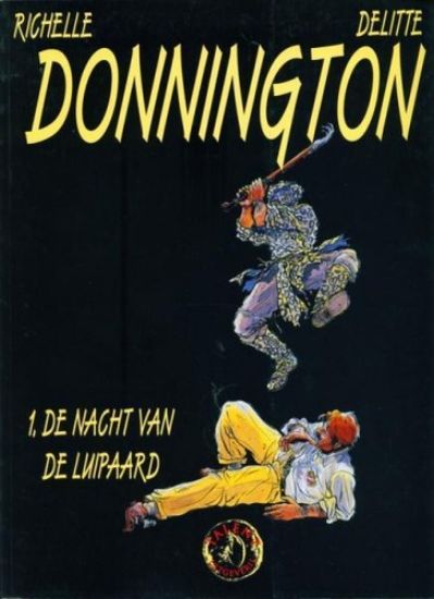 Afbeelding van Donnington #1 - Nacht van de luipaard - Tweedehands (TALENT UITG, zachte kaft)