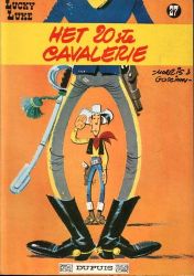 Afbeeldingen van Lucky luke #27 - 20 ste cavalerie - Tweedehands (DUPUIS, zachte kaft)