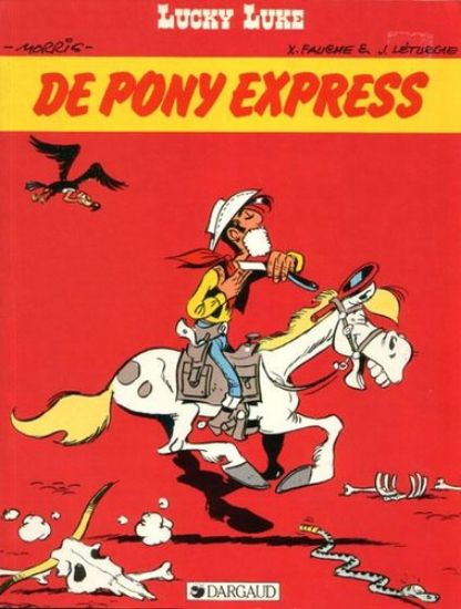 Afbeelding van Lucky luke #29 - Pony express - Tweedehands (DARGAUD, zachte kaft)