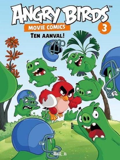 Afbeelding van Angry birds movie comics #3 - Ten aanval! (BALLON, zachte kaft)