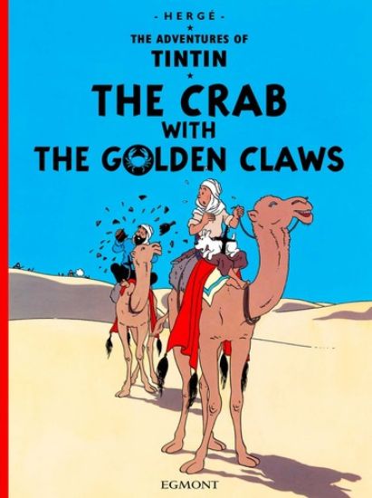 Afbeelding van Tintin - Crab with golden claws (EGMONT, zachte kaft)