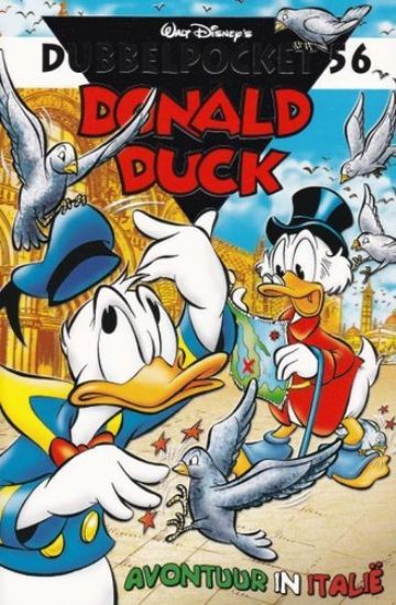 Afbeelding van Donald duck dubbelpocket #56 - Avontuur in italie - Tweedehands (SANOMA, zachte kaft)
