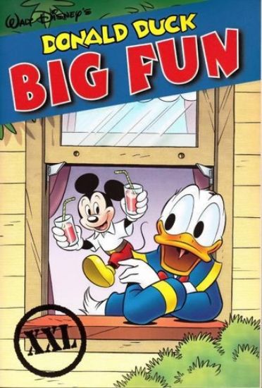 Afbeelding van Donald duck big fun #8 - Tweedehands (SANOMA, zachte kaft)