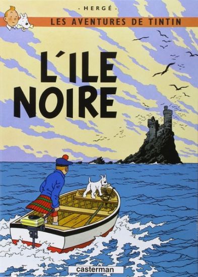 Afbeelding van Tintin - Ile noire (CASTERMAN, harde kaft)