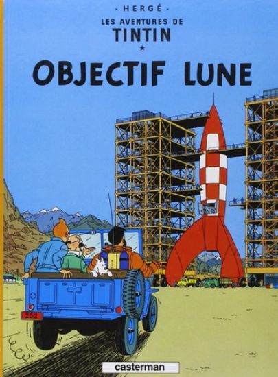 Afbeelding van Tintin - Objectif lune (CASTERMAN, harde kaft)
