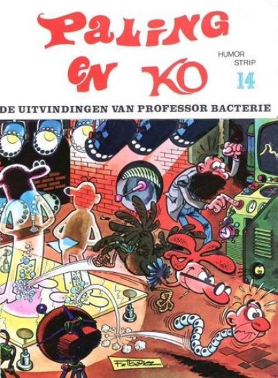 Afbeelding van Paling ko #14 - Uitvindingen van professor bacterie - Tweedehands (DE VRIJBUITER, zachte kaft)