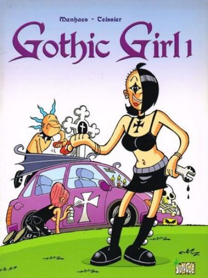 Afbeelding van Gothic girl #1 (JUNGLE, zachte kaft)