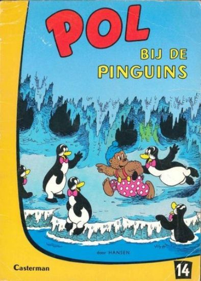 Afbeelding van Pol #14 - Bij de pinguins - Tweedehands (CASTERMAN, zachte kaft)