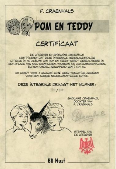 Afbeelding van Pom en teddy - Pom en teddy pack hc 1-10 (BD MUST, harde kaft)
