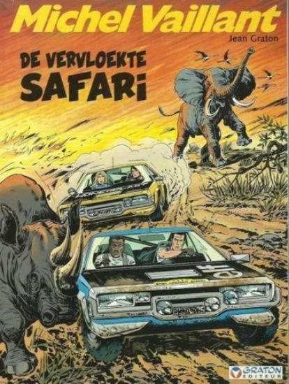 Afbeelding van Michel vaillant #27 -  vervloekte safari - Tweedehands (GRATON, zachte kaft)