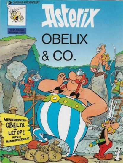 Afbeelding van Asterix #23 - Obelix en co - Tweedehands (DARGAUD, zachte kaft)