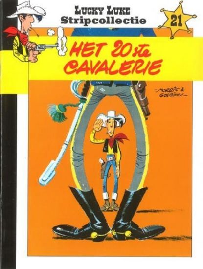 Afbeelding van Lucky luke stripcollectie #21 - 20ste cavalerie (laatste nieuws) (DUPUIS, zachte kaft)