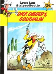 Afbeeldingen van Lucky luke stripcollectie #24 - Dick digger's goudmijn (laatste nieuws)