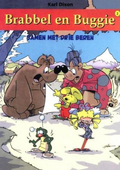 Afbeelding van Brabbel en buggie #2 - Samen met drie beren (BOEMERANG, zachte kaft)