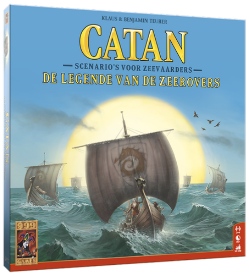 Afbeelding van Catan legende van de zeerovers (999 GAMES)