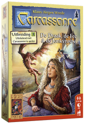 Afbeeldingen van Carcassonne draak, fee & jonkvrouw
