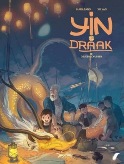 Afbeelding van Yin en de draak #2 - Gouden schubben (DAEDALUS, zachte kaft)