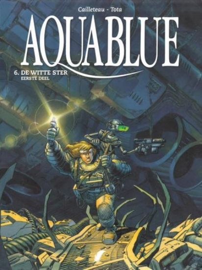 Afbeelding van Aquablue #6 - Witte ster 1 (DAEDALUS, zachte kaft)