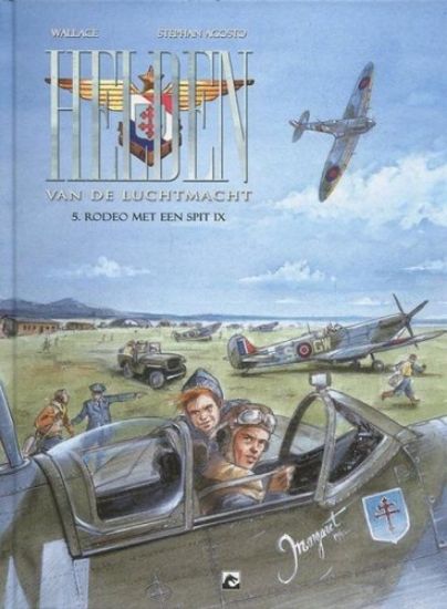 Afbeelding van Helden van de luchtmacht #5 - Rodeo met spit ix (DARK DRAGON BOOKS, zachte kaft)
