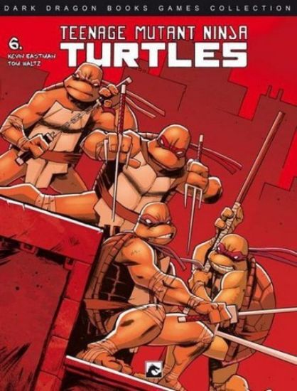 Afbeelding van Teenage mutant ninja turtles nederlands #6 - Teenage mutant turtles nederls (DARK DRAGON BOOKS, zachte kaft)