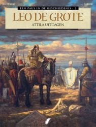 Afbeeldingen van Paus in de geschiedenis #2 - Leo de grote - attila uitdagen