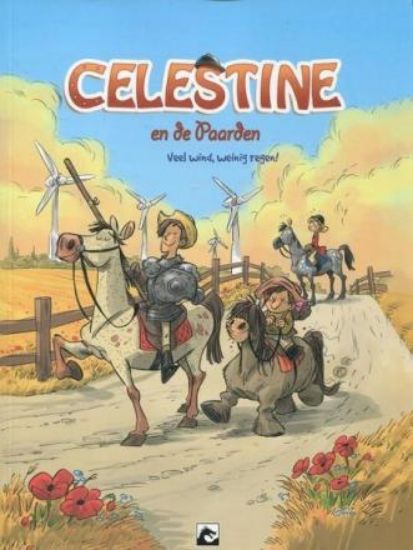 Afbeelding van Celestine & de paarden #7 - Veel wind weinig regen (DARK DRAGON BOOKS, zachte kaft)