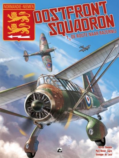 Afbeelding van Oostfront squadron #1 - Route naar razernij (DARK DRAGON BOOKS, zachte kaft)