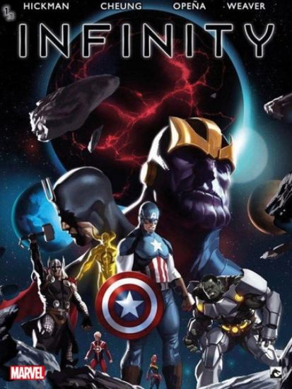 Afbeelding van Avengers infinity #1 - Infinity 1/8 (DARK DRAGON BOOKS, zachte kaft)