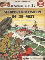 Afbeeldingen van Avonturen van de 3l - Schipbreukelingen in de mist(nestle) - Tweedehands